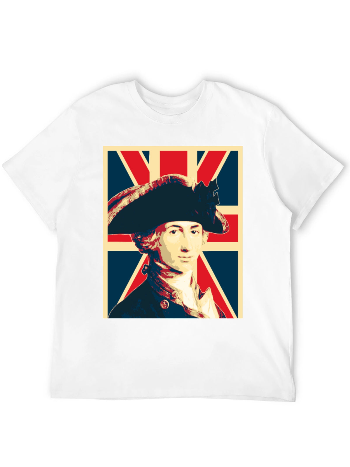 George Washington Union Jack Graphic T-Shirt