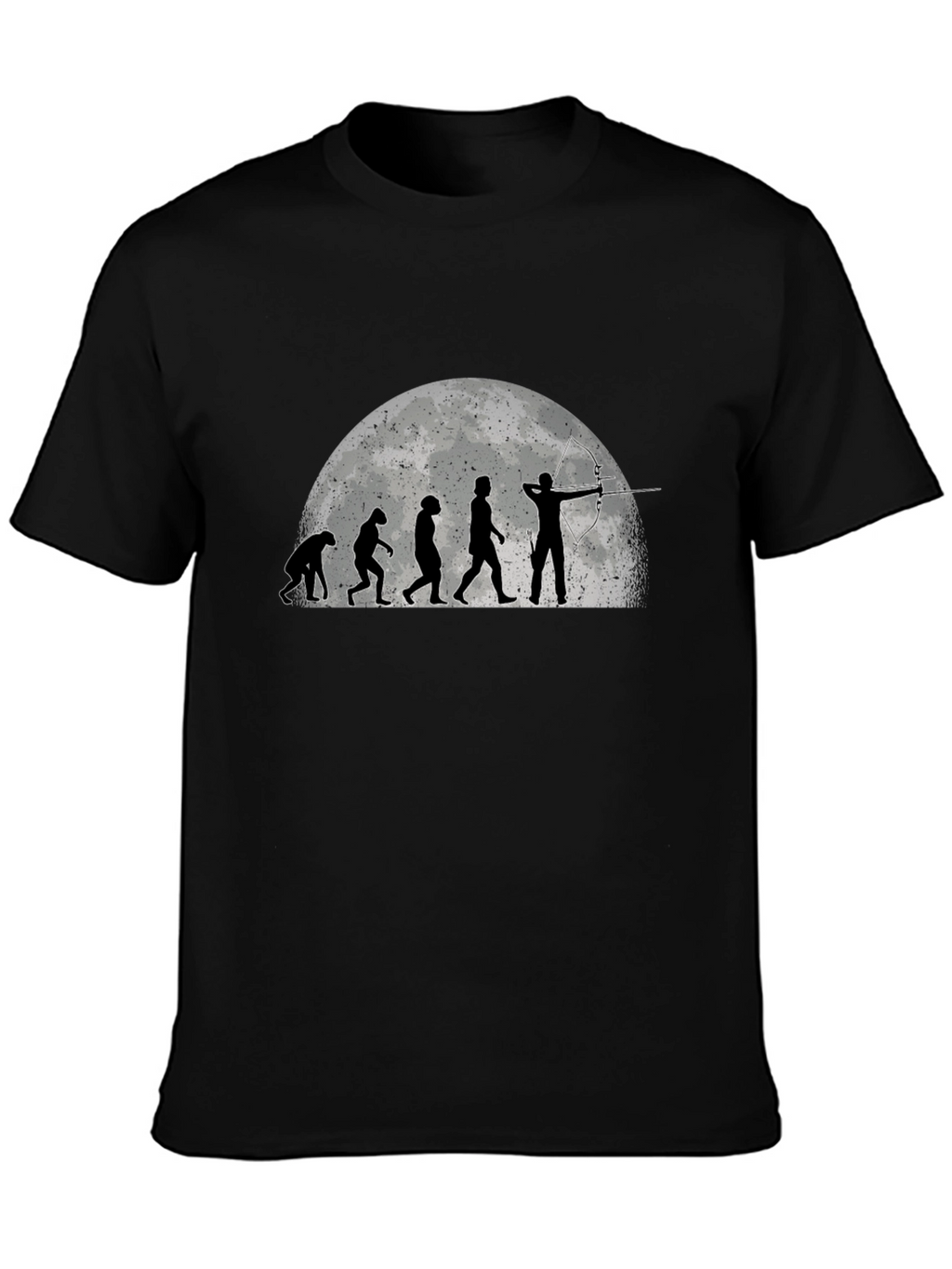 Evolution of Archery Black T-Shirt