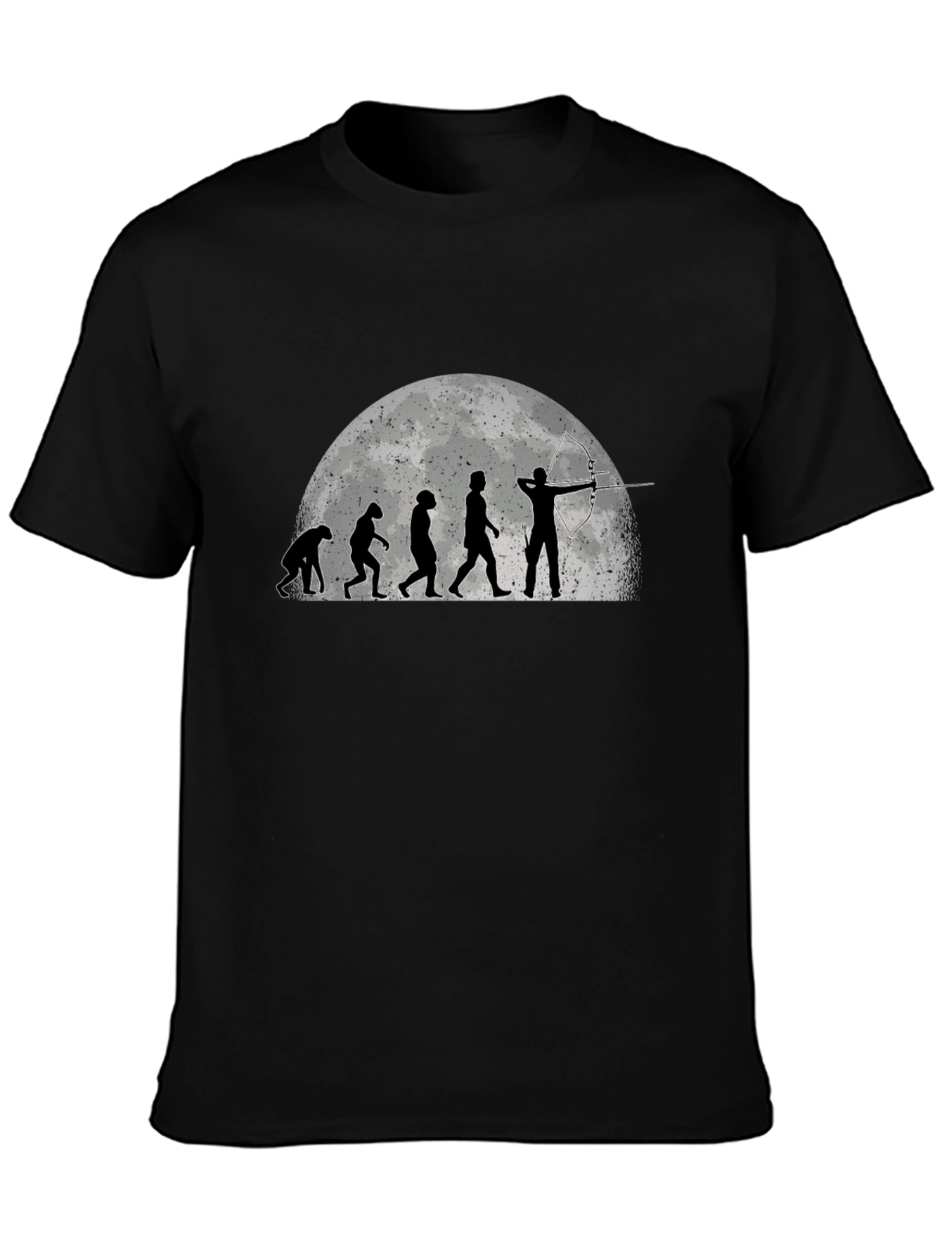 Evolution of Archery Black T-Shirt