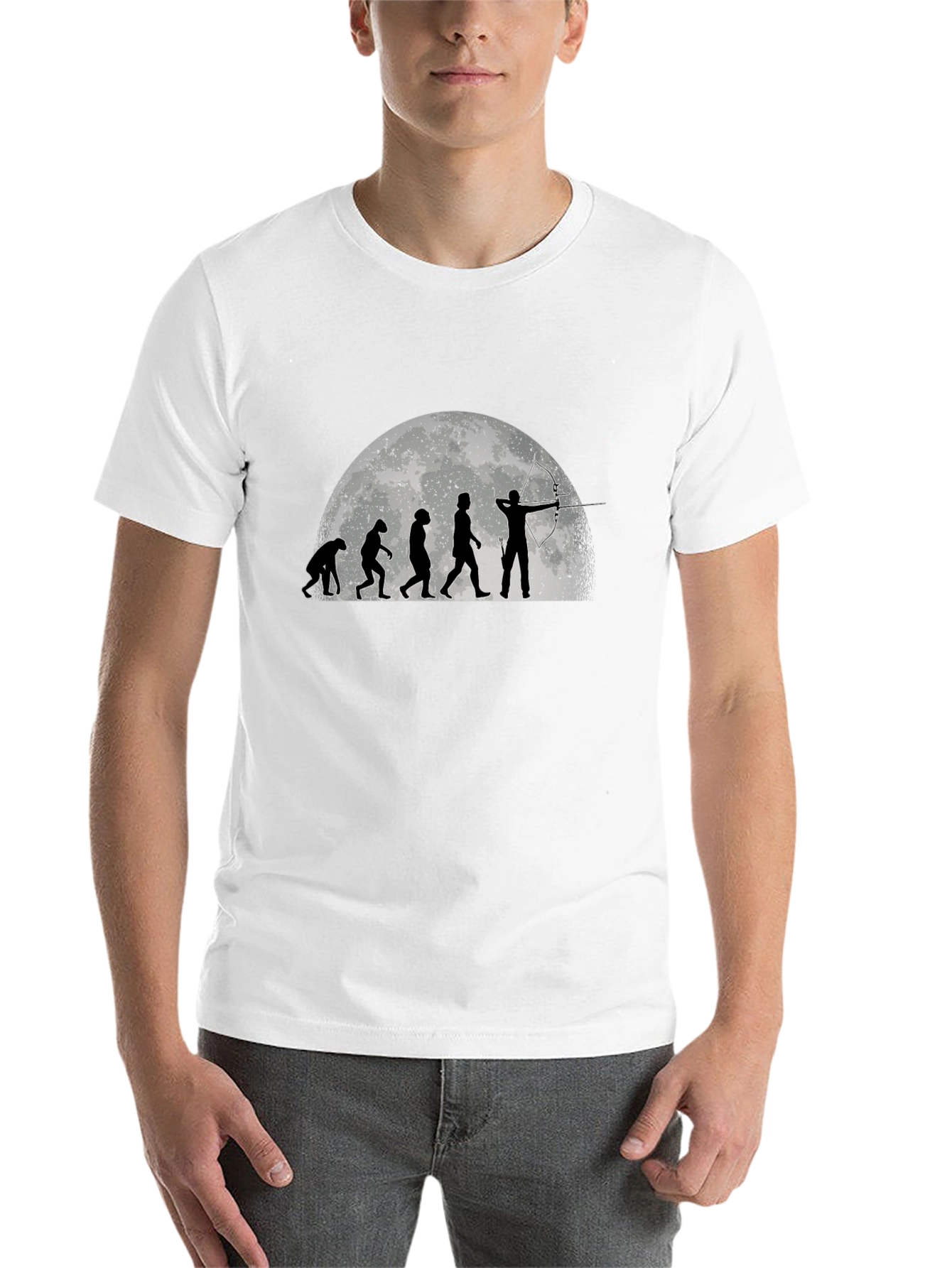 Evolution of Archery Black T-Shirt
