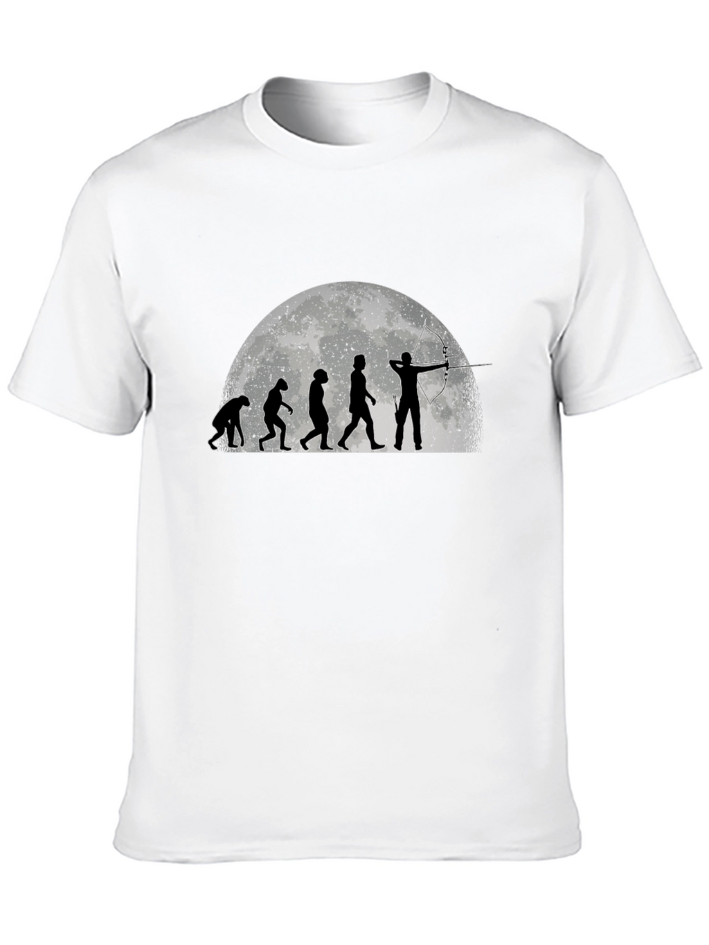Evolution of Archery Black T-Shirt