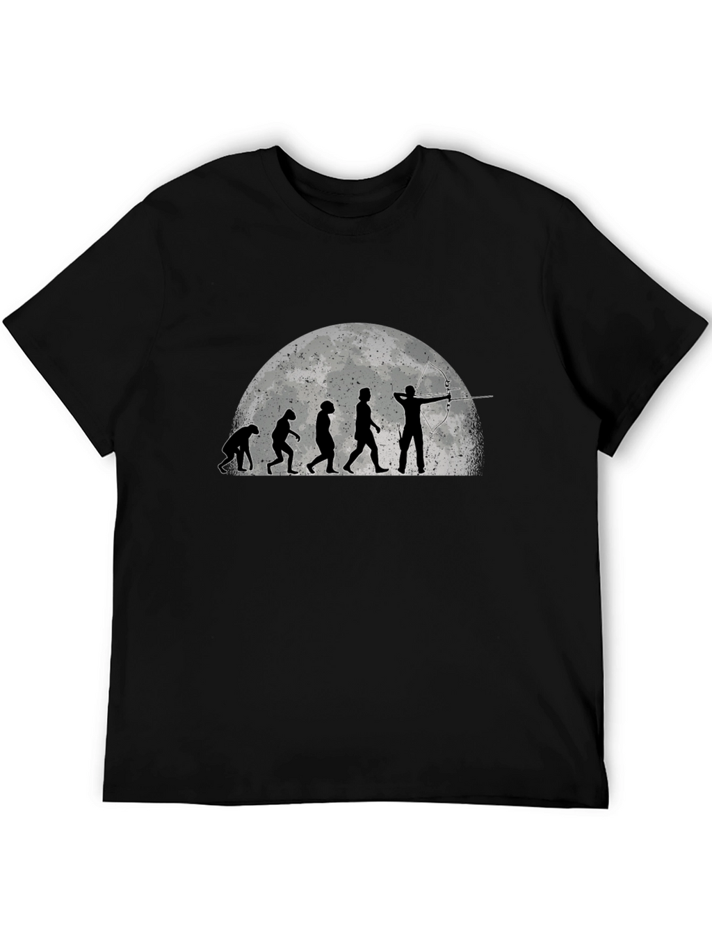 Evolution of Archery Black T-Shirt