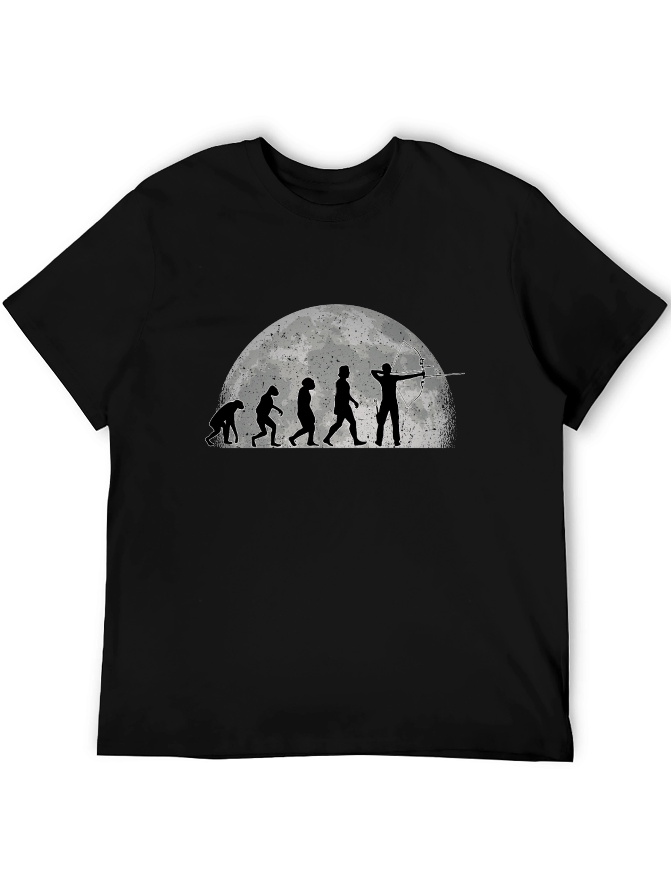 Evolution of Archery Black T-Shirt