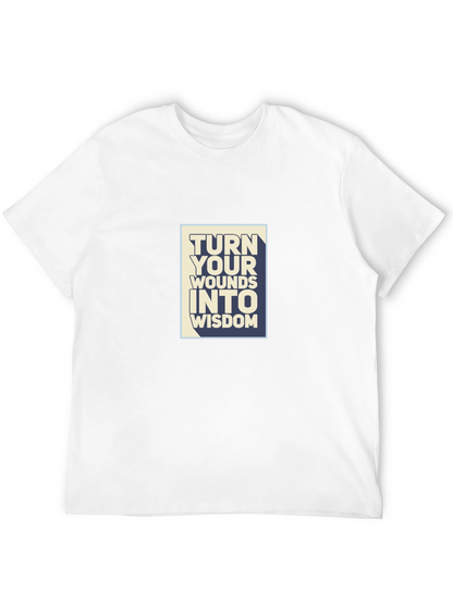 Wisdom Graphic Tee - Motivational T-Shirt