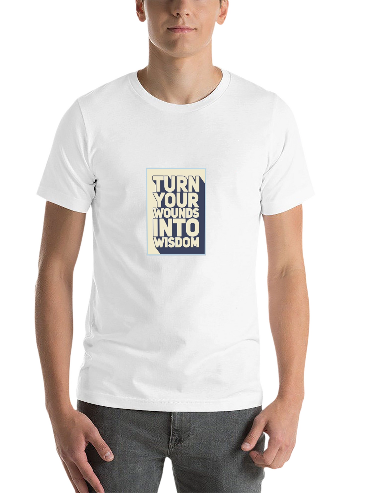 Wisdom Graphic Tee - Motivational T-Shirt