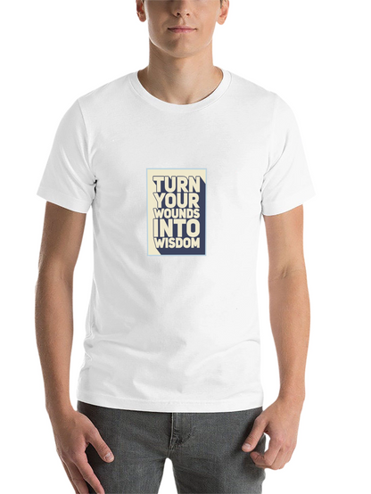 Wisdom Graphic Tee - Motivational T-Shirt