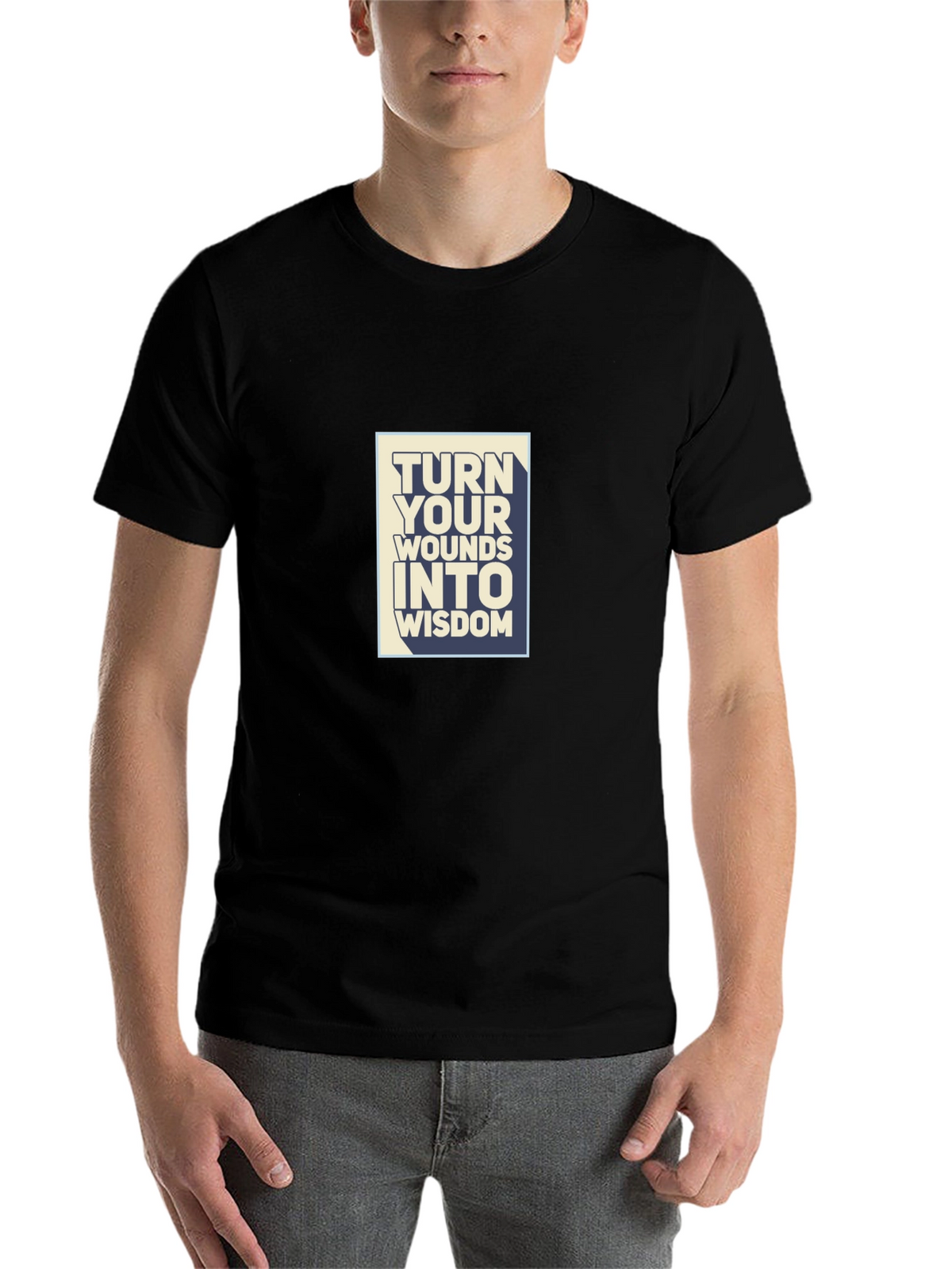 Wisdom Graphic Tee - Motivational T-Shirt