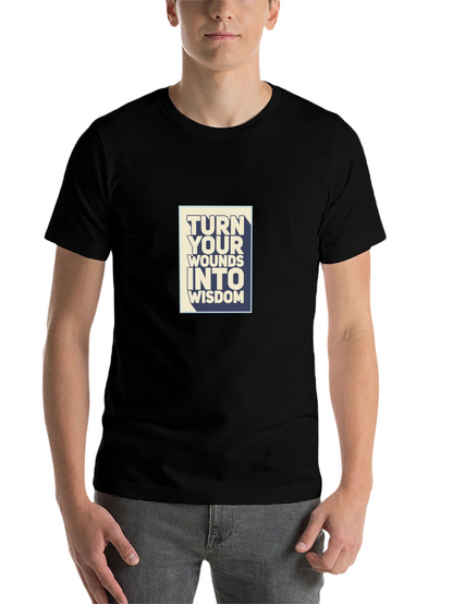 Wisdom Graphic Tee - Motivational T-Shirt