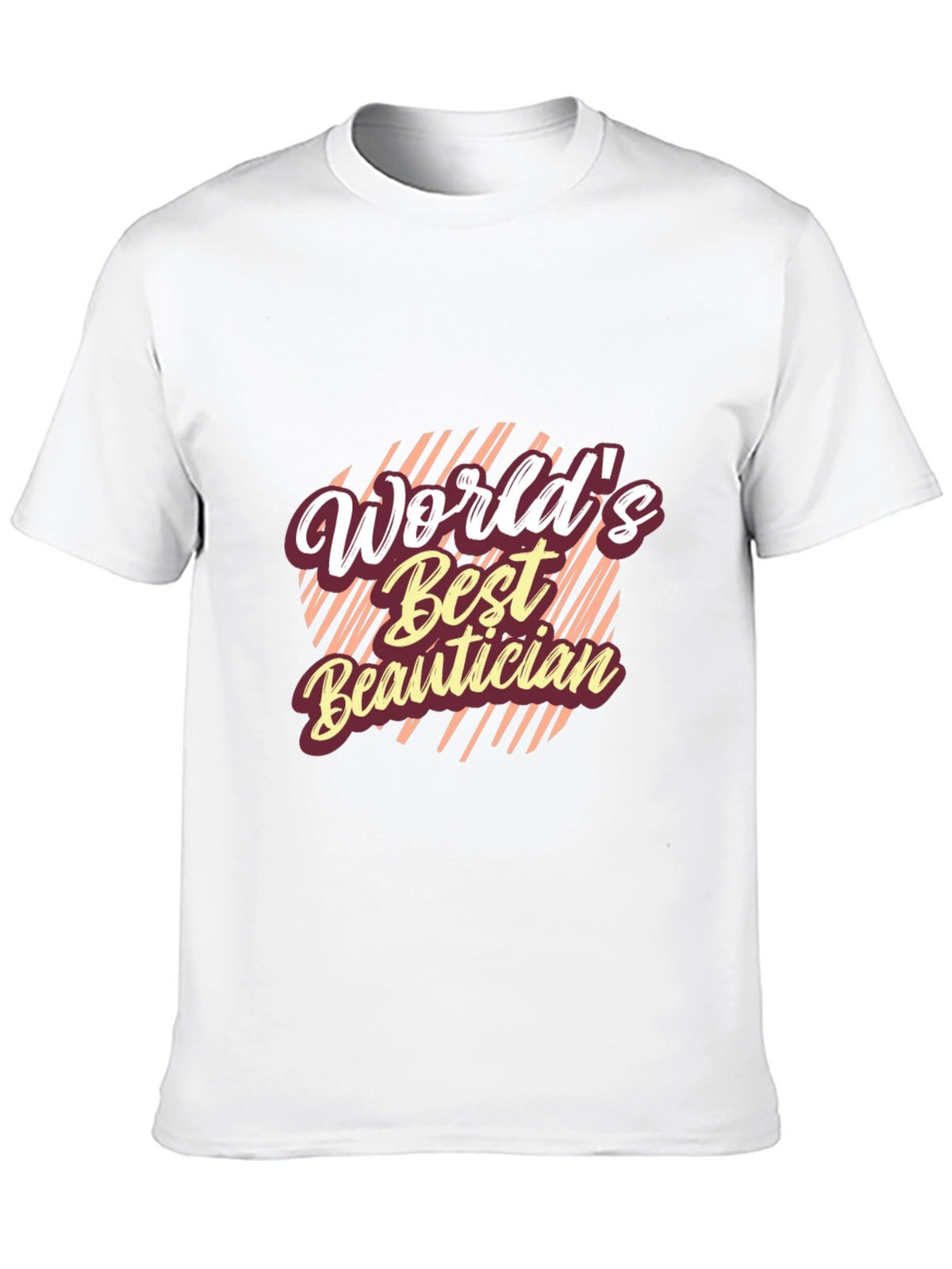 Worlds Best Beautician Black T-Shirt