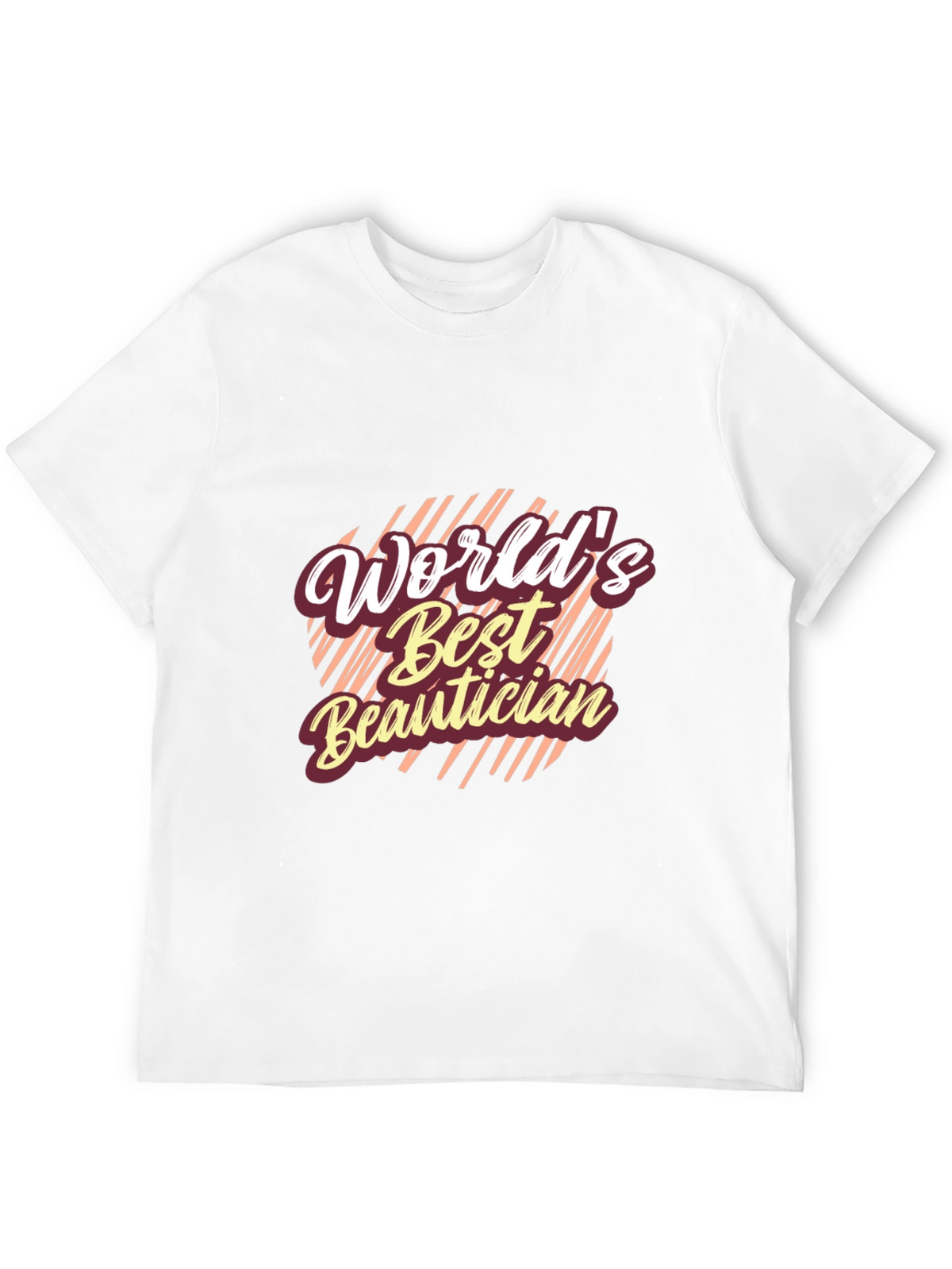 Worlds Best Beautician Black T-Shirt