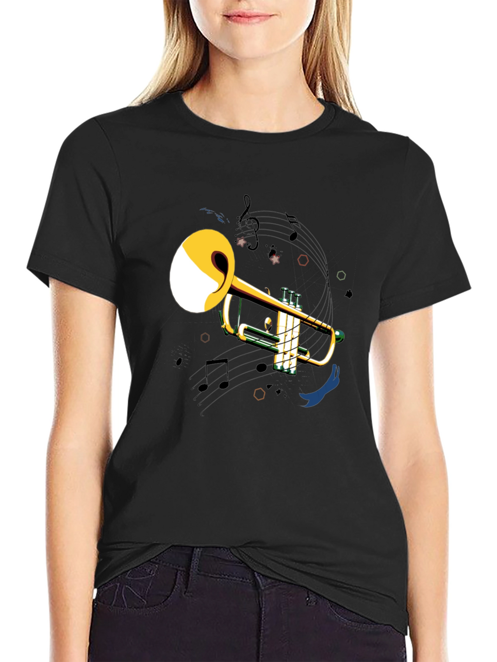 Trumpet Music T-Shirt - Stylish Design