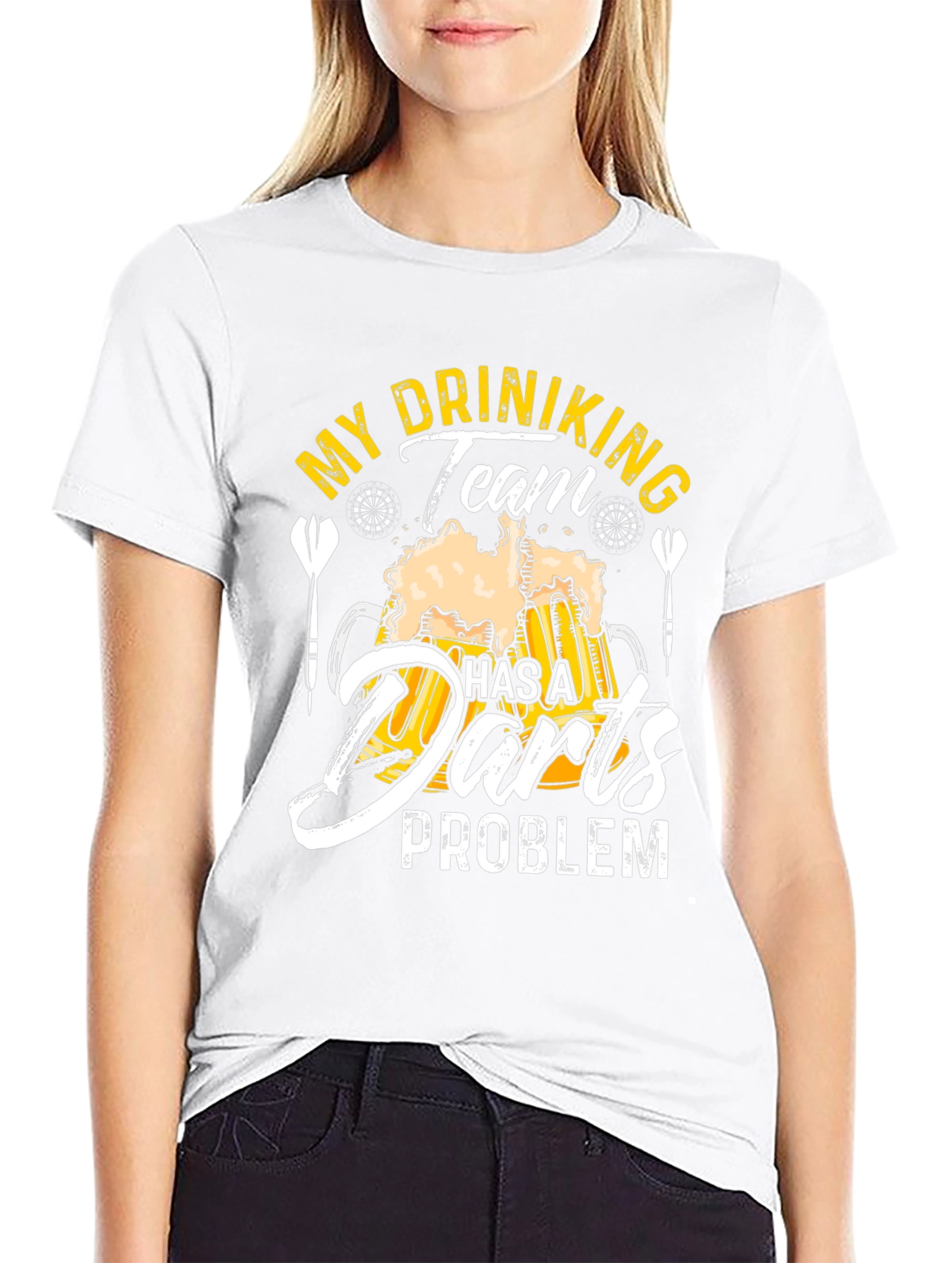 Drinking Team Darts Problem T-Shirt