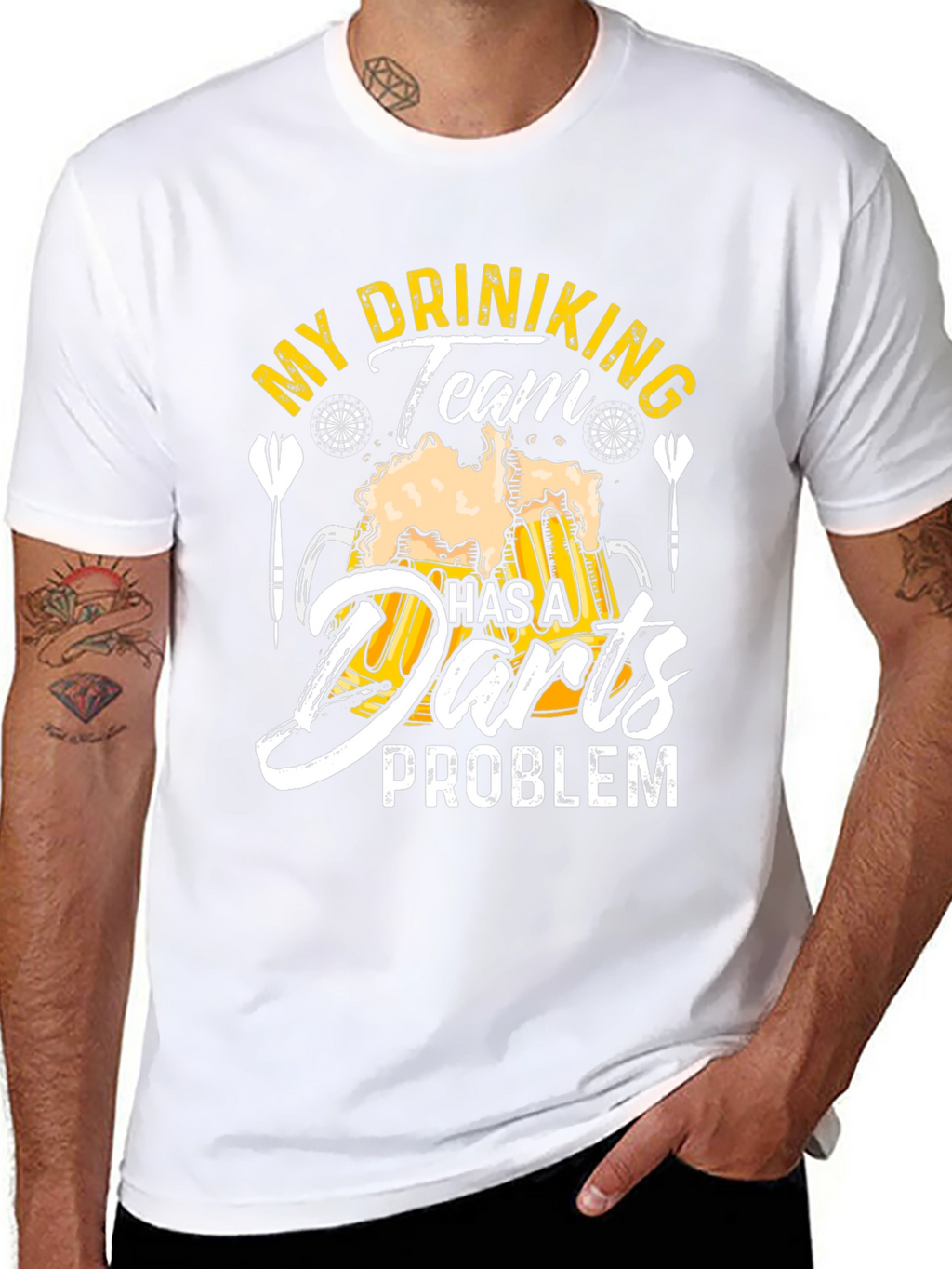 Drinking Team Darts Problem T-Shirt