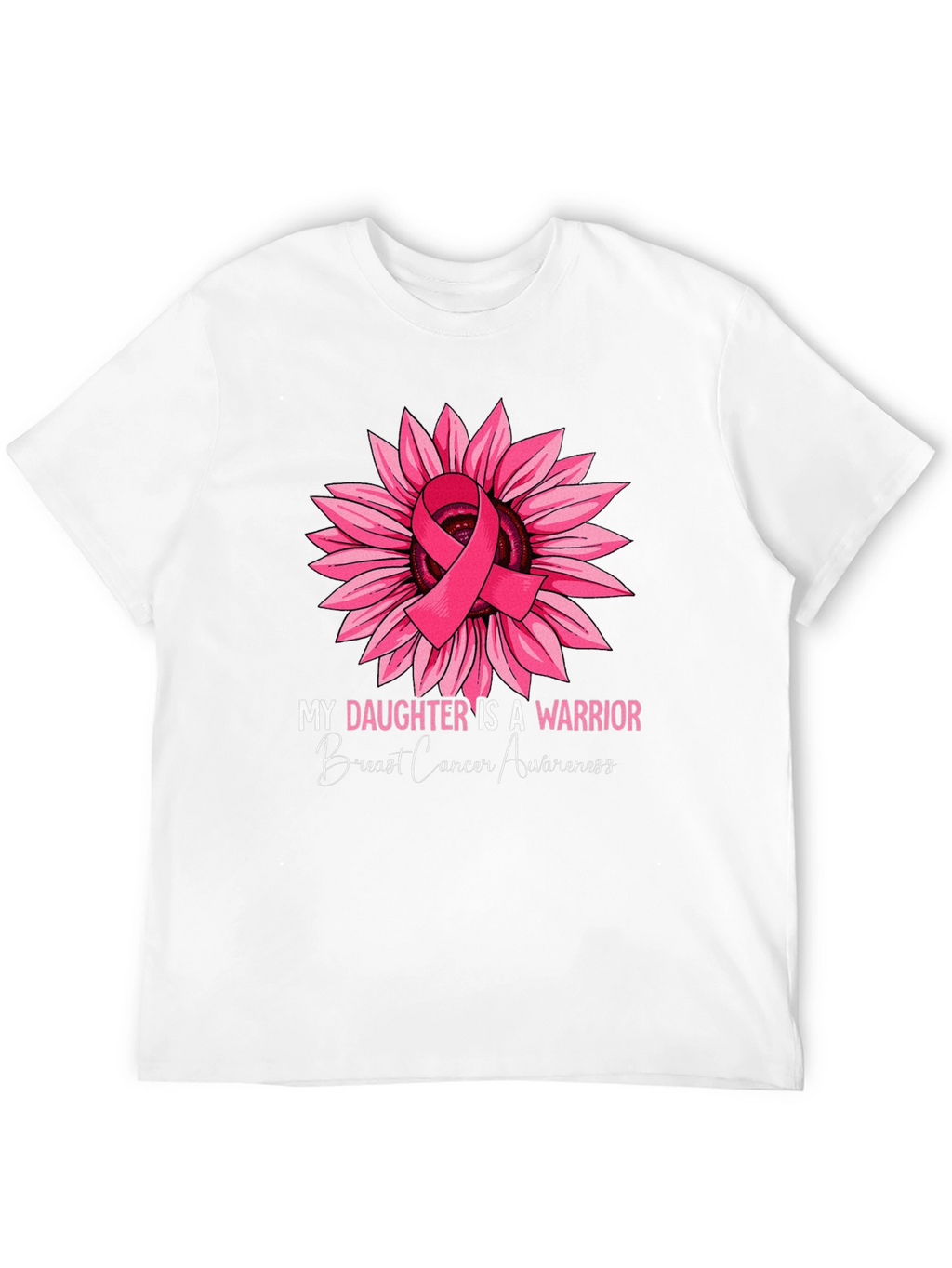 Breast Cancer Awareness Sunflower Warrior T-Shirt