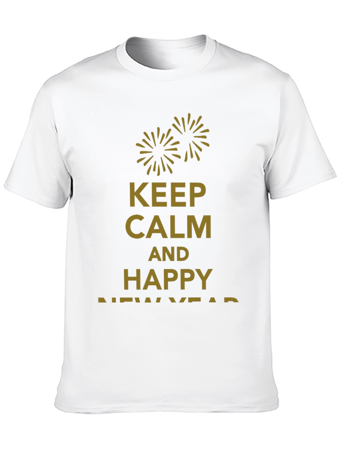 Keep Calm & Happy New Year T-Shirt