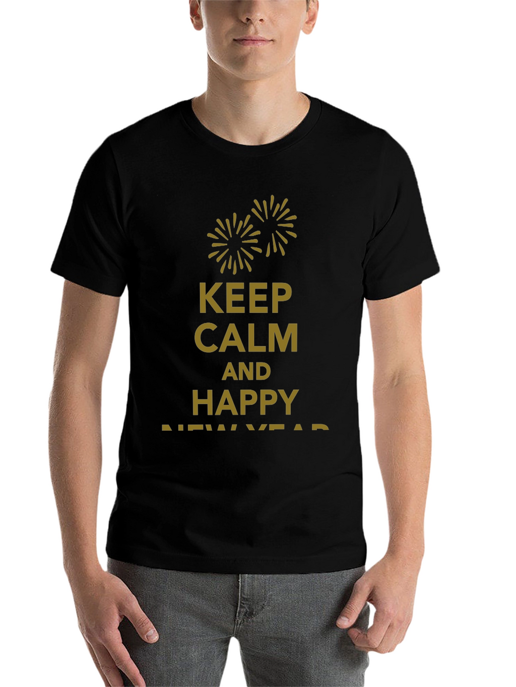 Keep Calm & Happy New Year T-Shirt