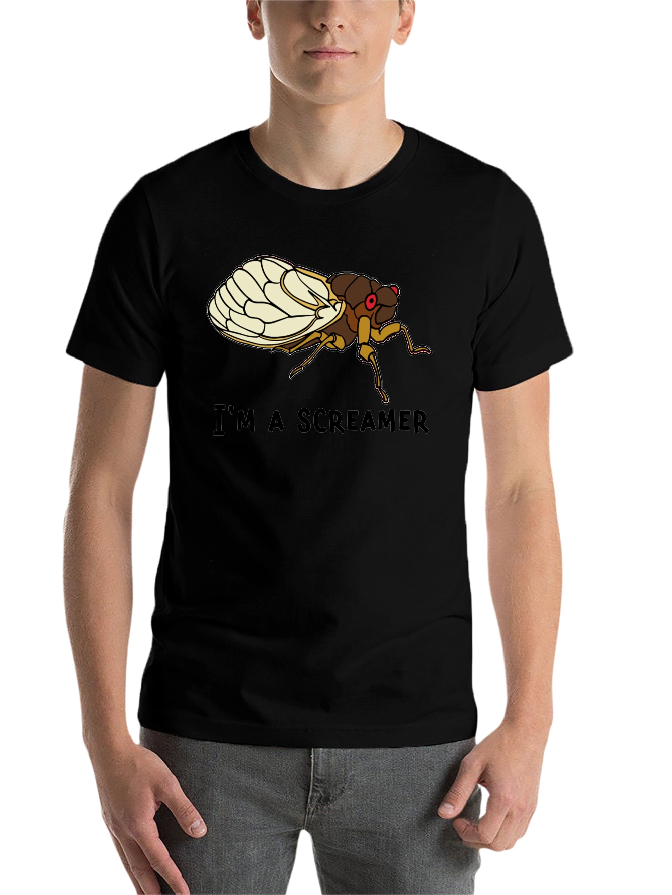 Im a Screamer Cicada T-Shirt