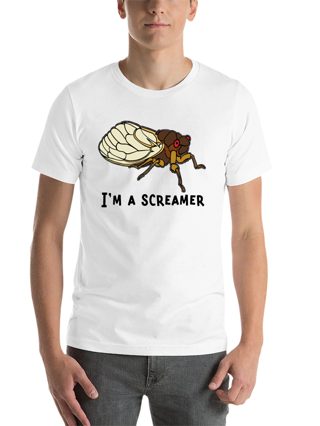 Im a Screamer Cicada T-Shirt