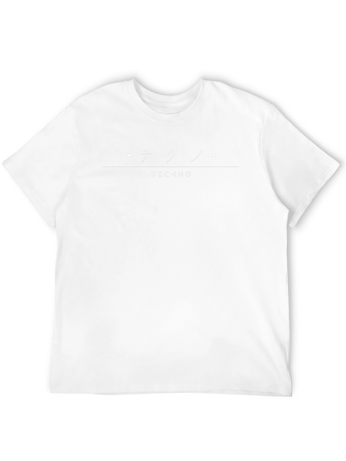 Minimalist Techno T-Shirt - Modern Urban Style
