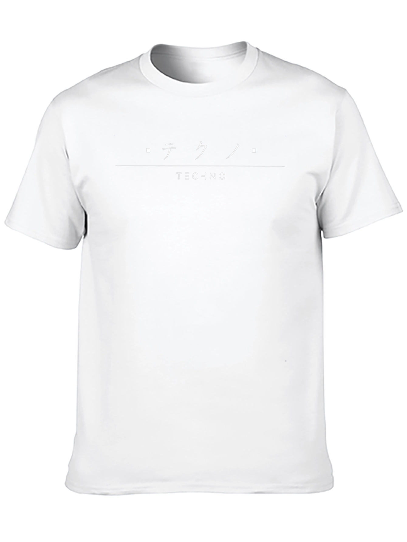 Minimalist Techno T-Shirt - Modern Urban Style