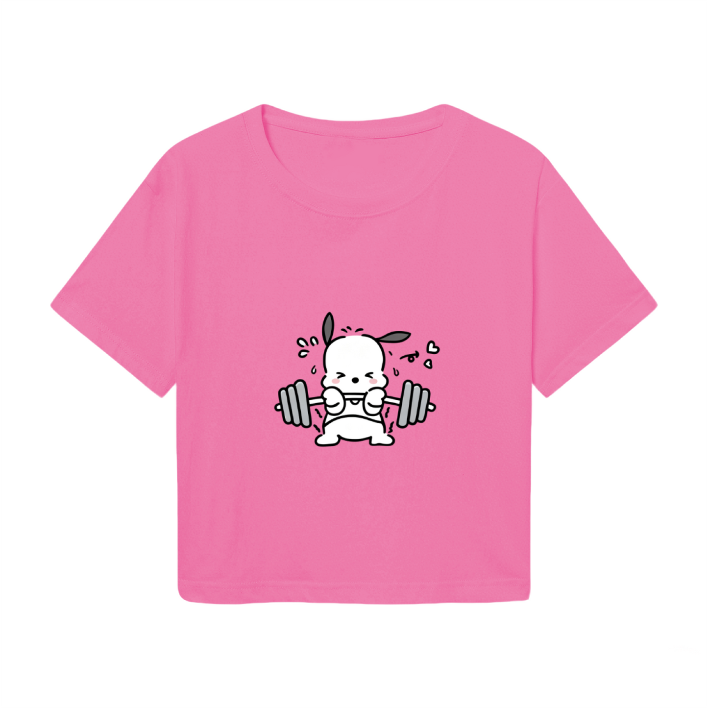 Teacup Cinnamoroll Sweet Lime?Green Crop Top