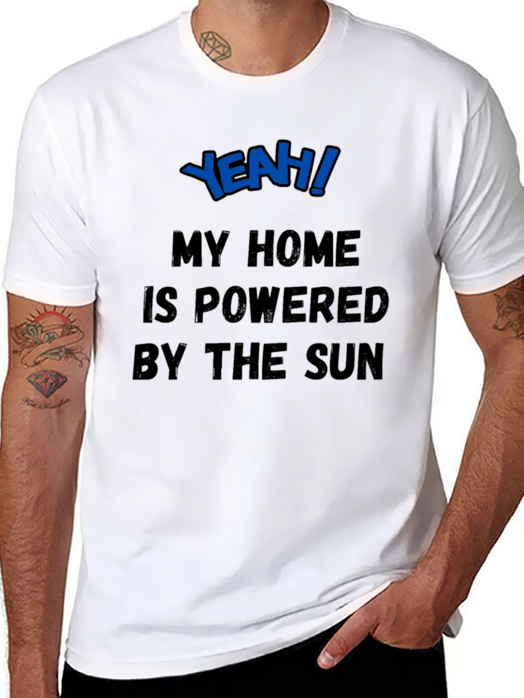 Yeah! Powered by the Sun T-Shirt