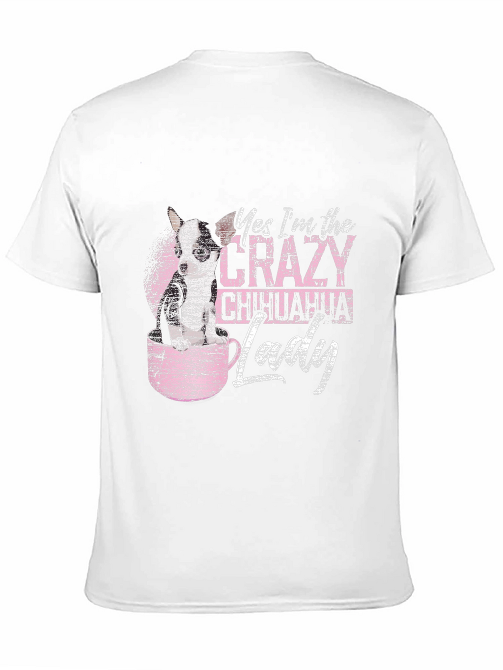Crazy Chihuahua Lady Graphic Tee