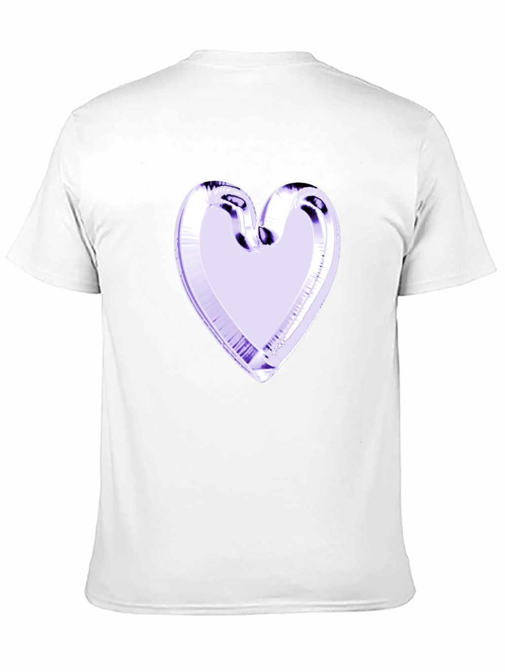 Heart Graphic Black Tee - Stylish & Unique