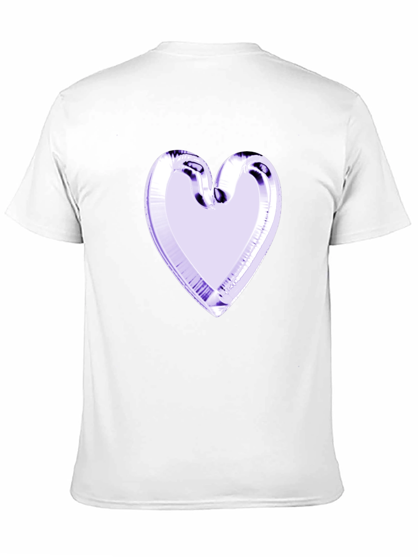 Heart Graphic Black Tee - Stylish & Unique