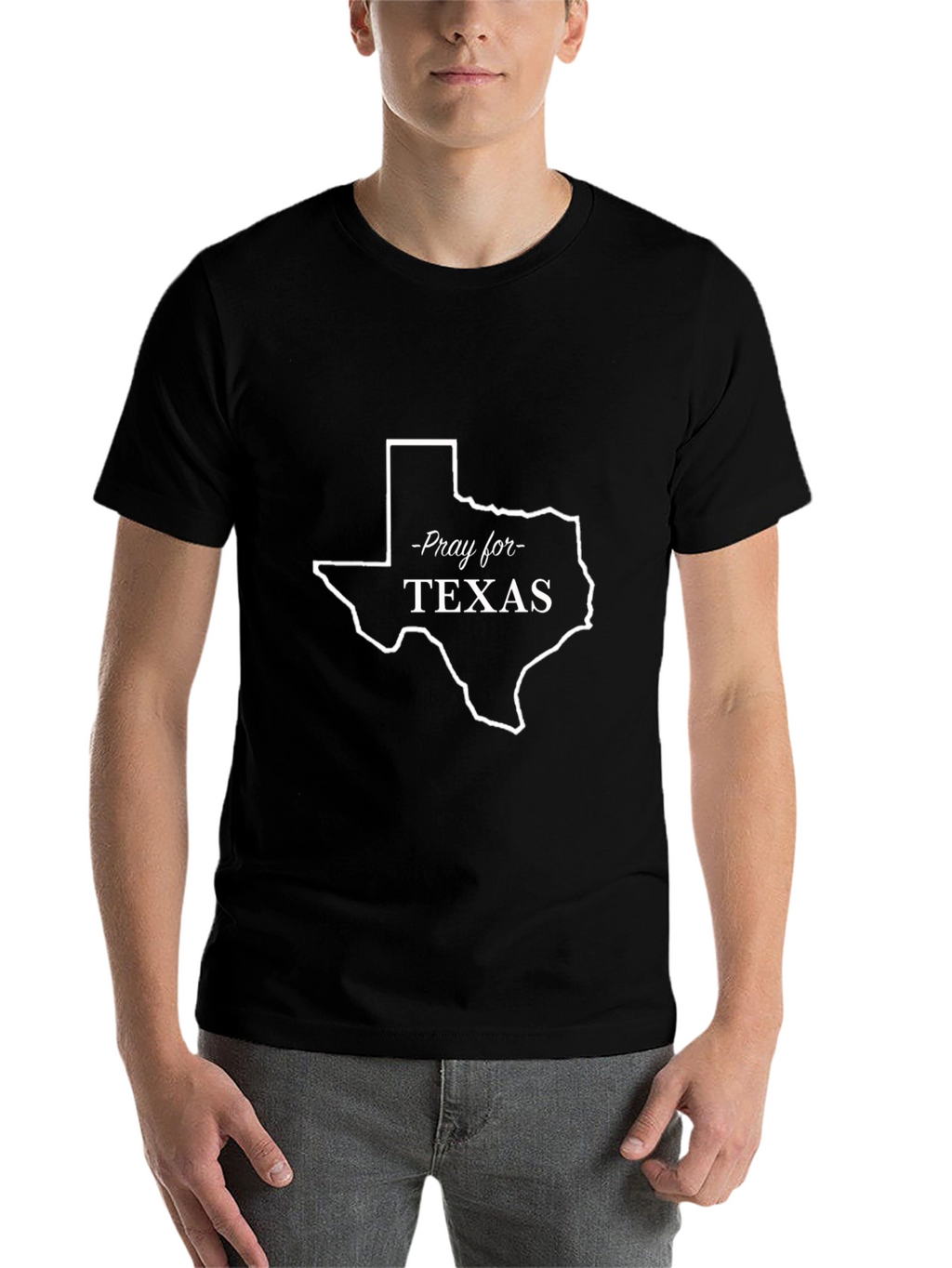 Pray for Texas Graphic T-Shirt