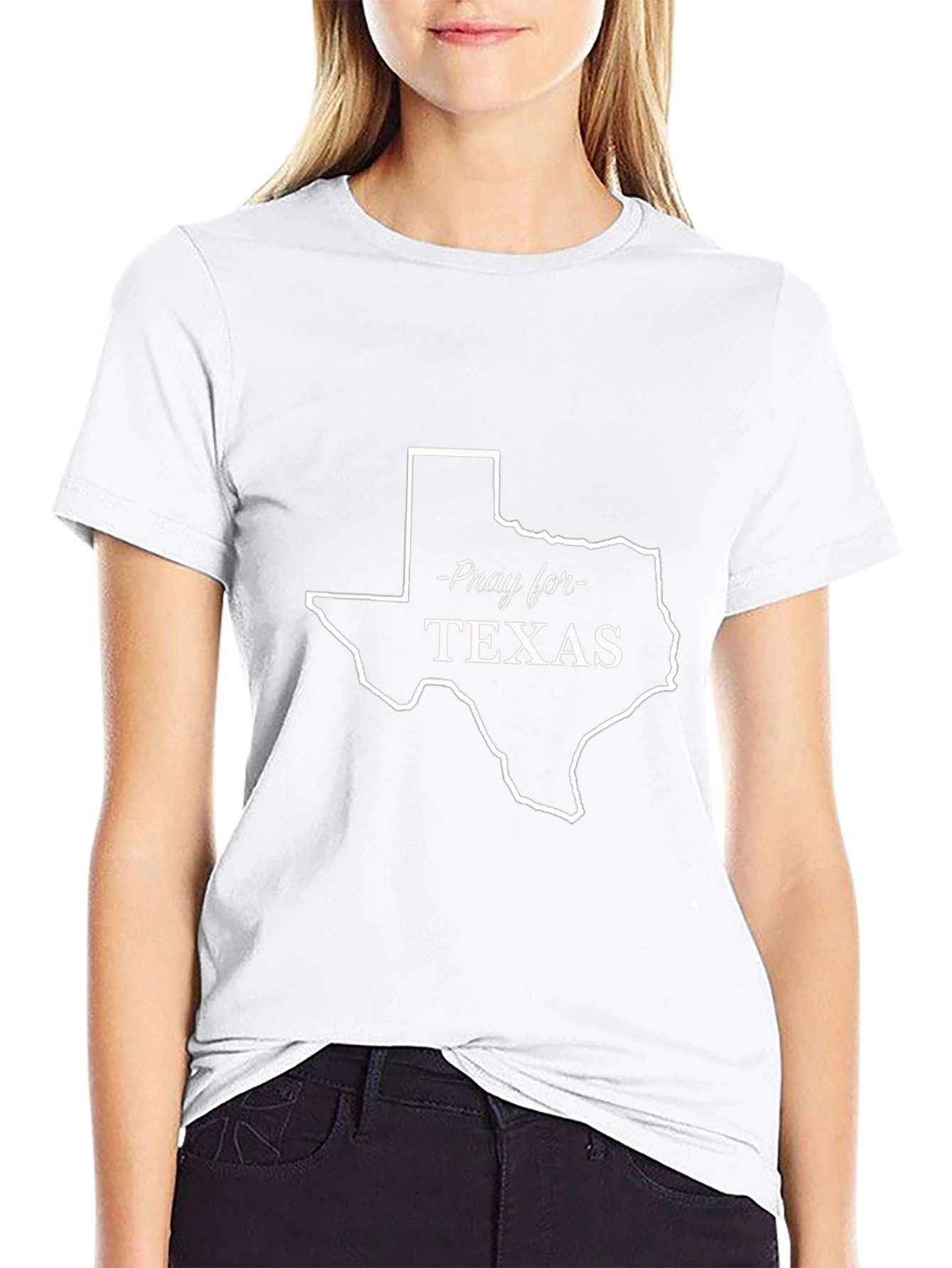 Pray for Texas Graphic T-Shirt
