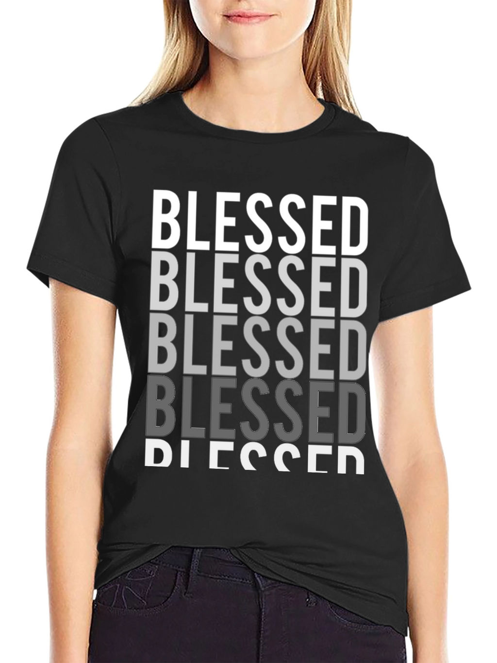Blessed Graphic Print T-Shirt