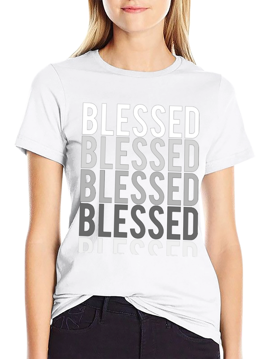 Blessed Graphic Print T-Shirt