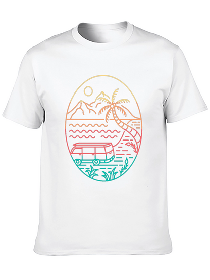 Retro Beach Van T-Shirt