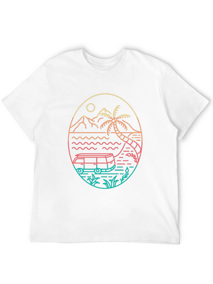 Retro Beach Van T-Shirt