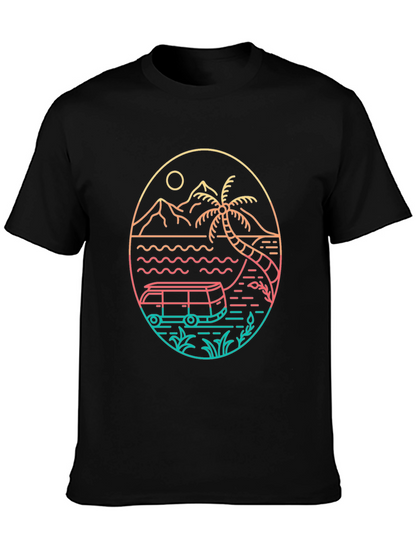 Retro Beach Van T-Shirt