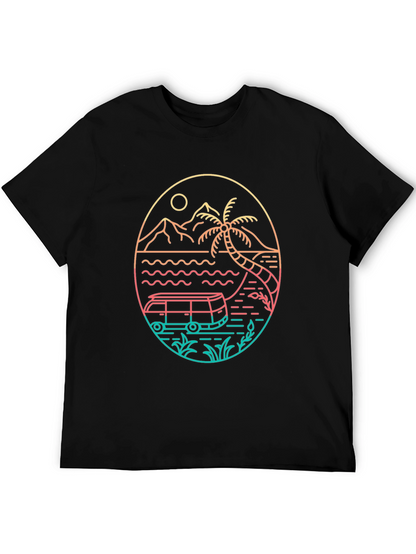 Retro Beach Van T-Shirt