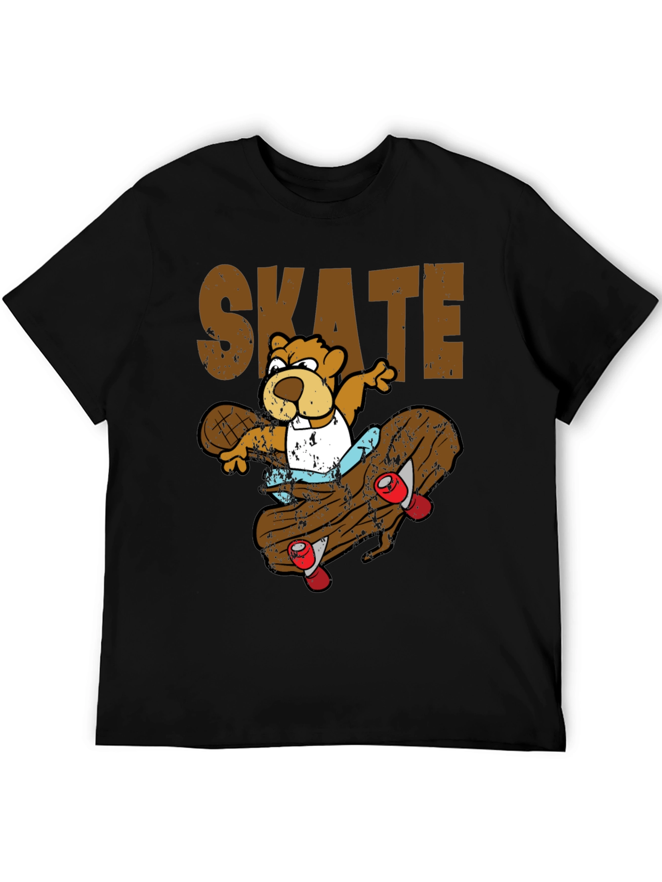 Skateboarding Beaver T-Shirt