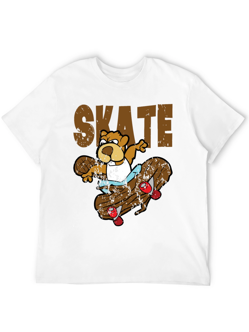 Skateboarding Beaver T-Shirt
