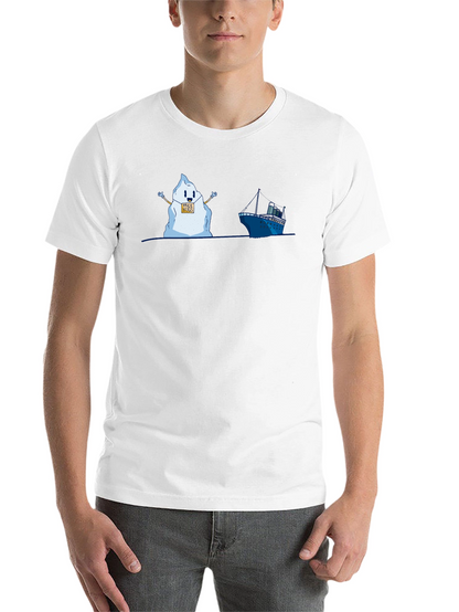 Titanic Iceberg Free Hugs Humor T-Shirt