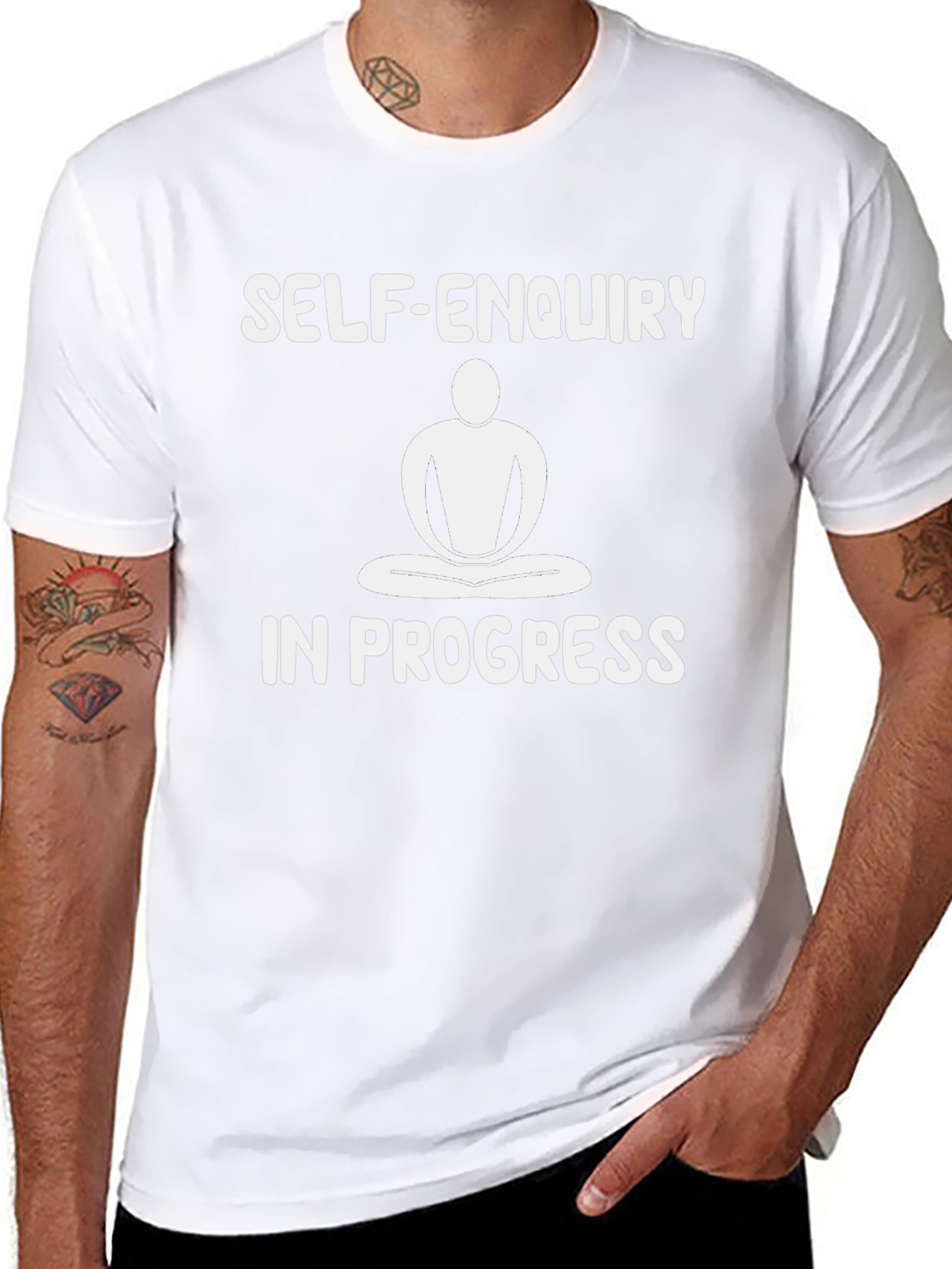 Self-Enquiry in Progress Graphic T-Shirt
