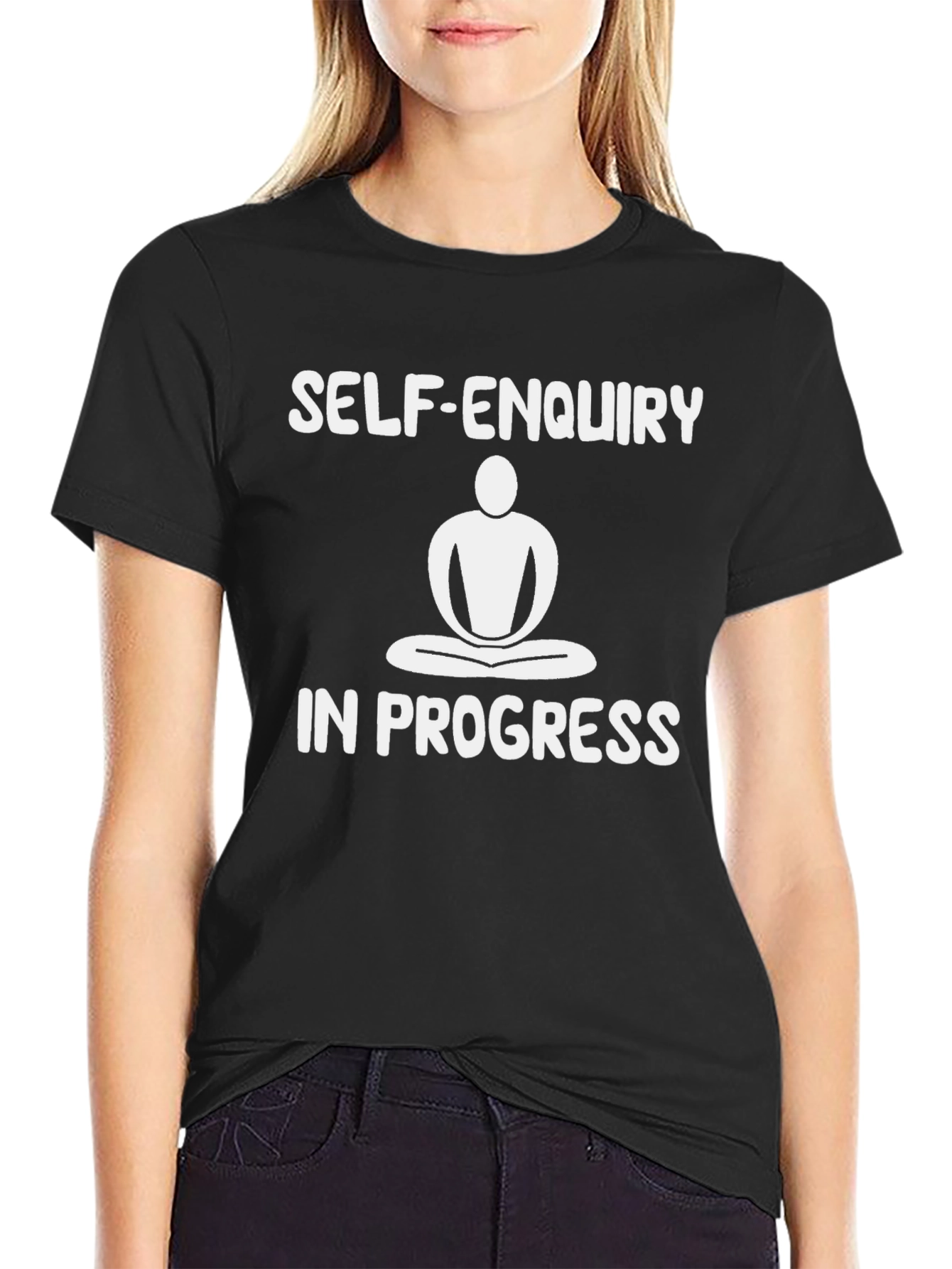 Self-Enquiry in Progress Graphic T-Shirt