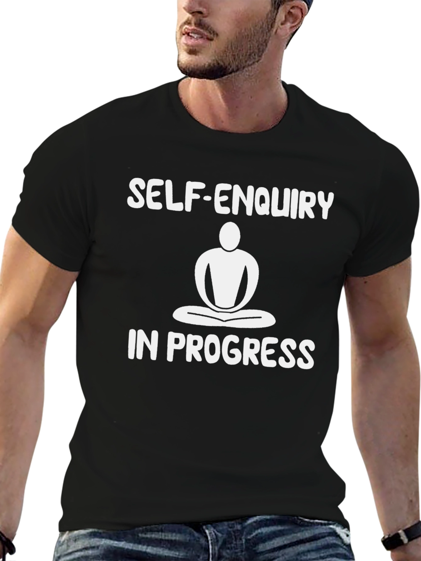 Self-Enquiry in Progress Graphic T-Shirt