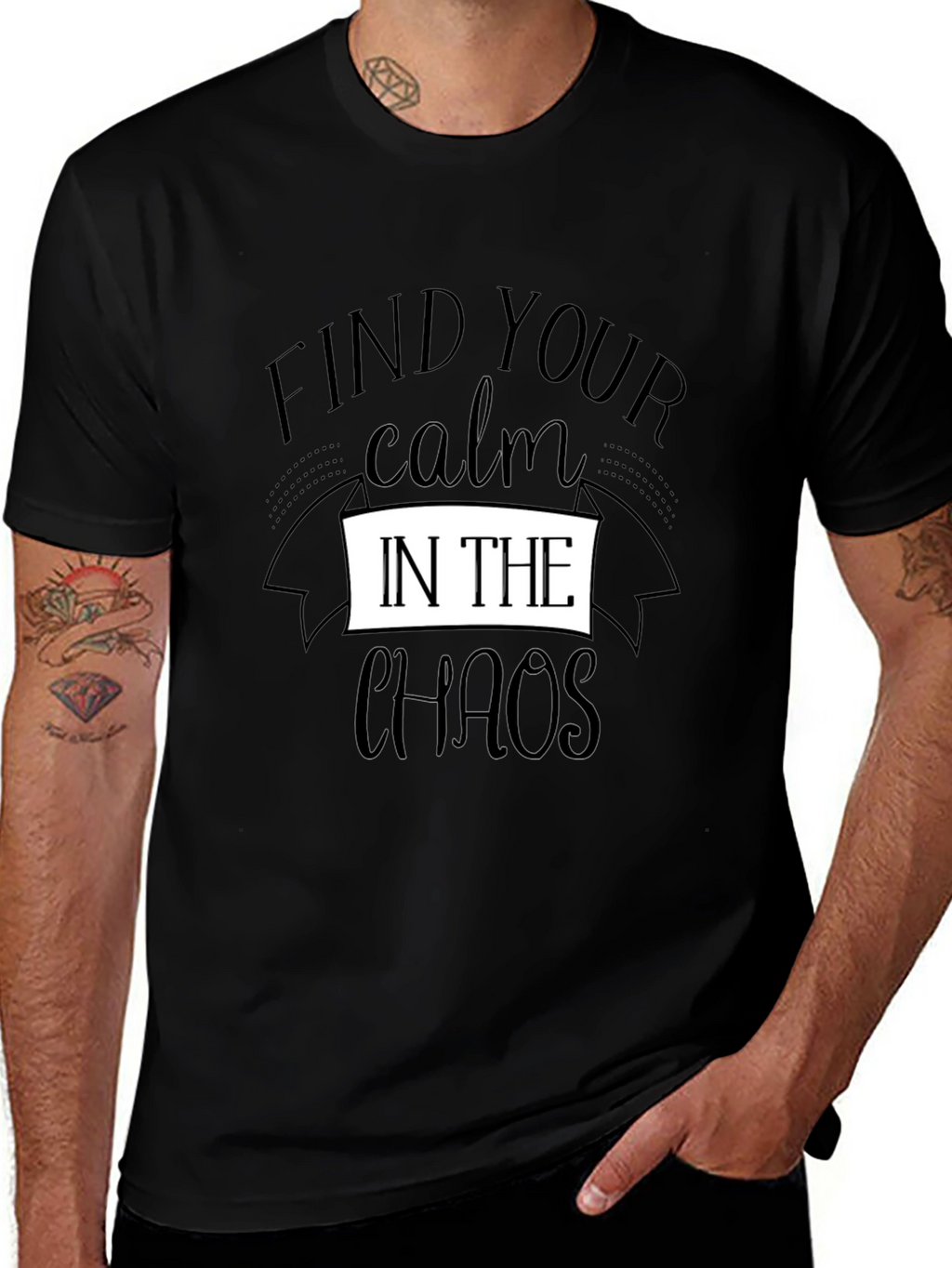 Find Your Calm Graphic T-Shirt