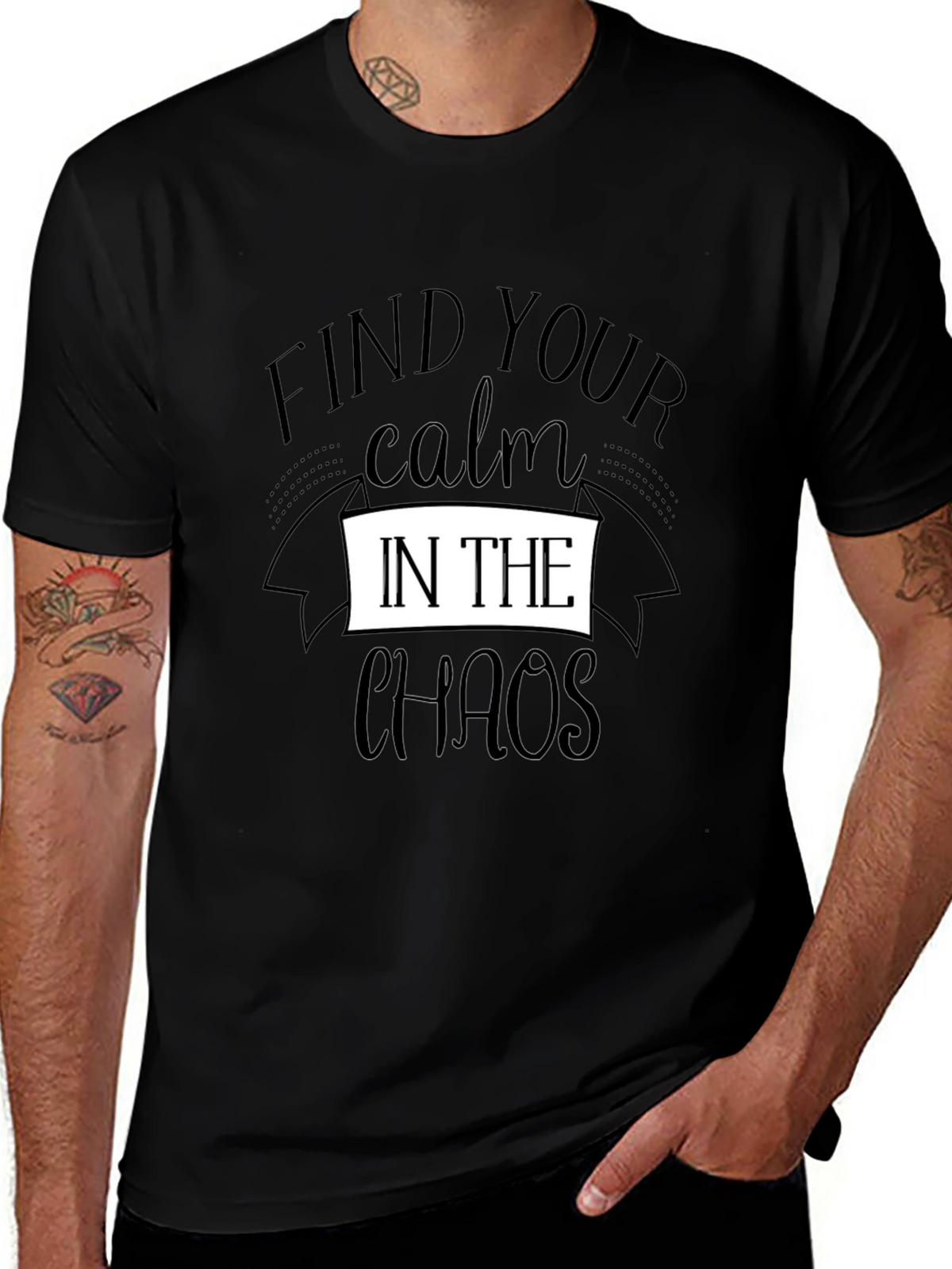 Find Your Calm Graphic T-Shirt