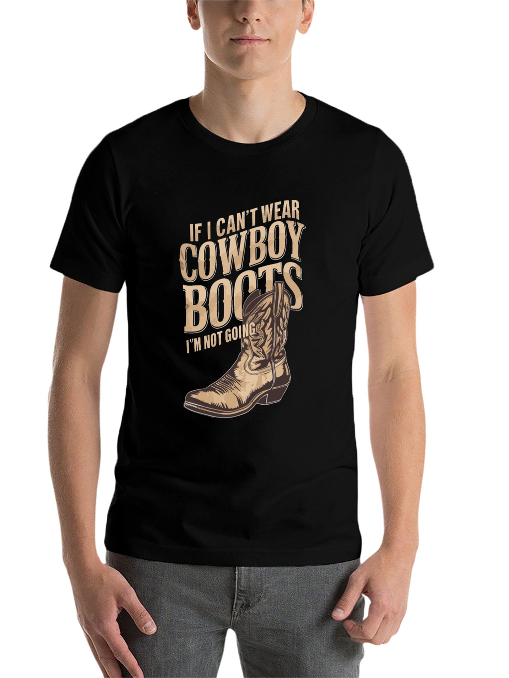 Cowboy Boots T-Shirt - Western Graphic Tee