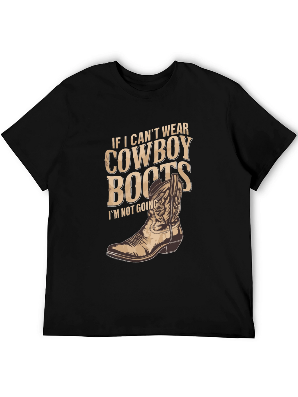 Cowboy Boots T-Shirt - Western Graphic Tee