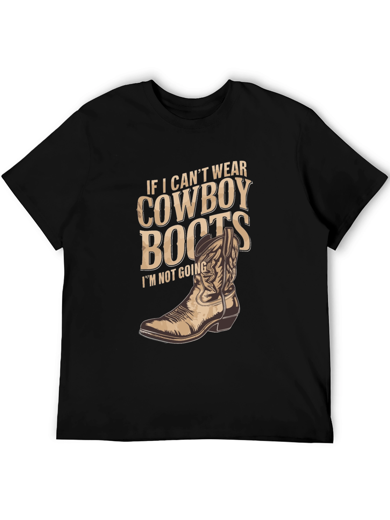 Cowboy Boots T-Shirt - Western Graphic Tee