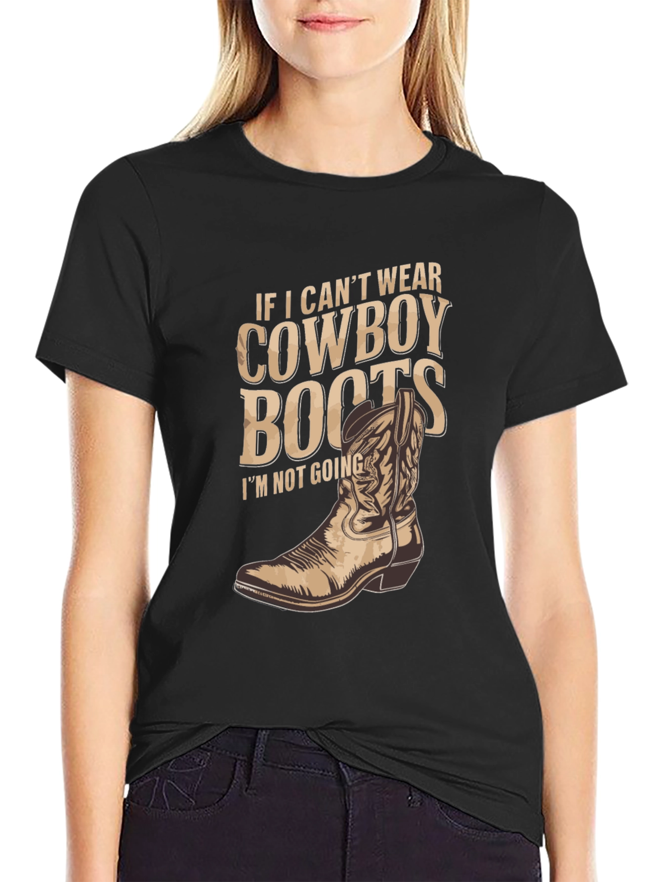 Cowboy Boots T-Shirt - Western Graphic Tee
