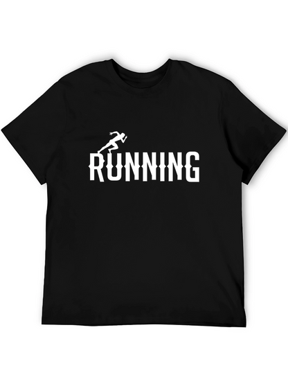 Running T-Shirt - Black Athletic Tee
